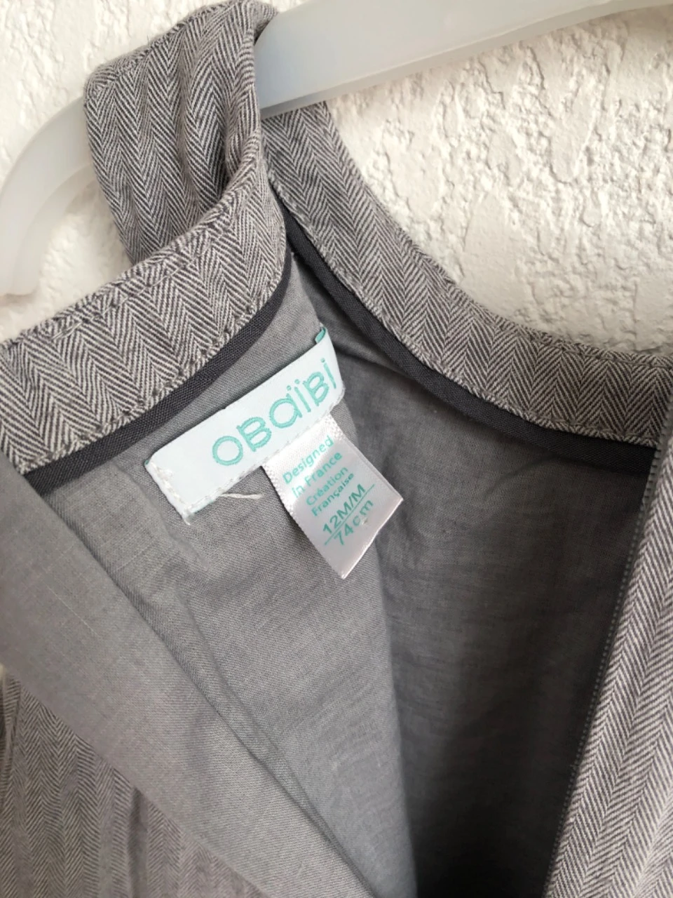 Obaïbi wrap dress 12 months – photo 3